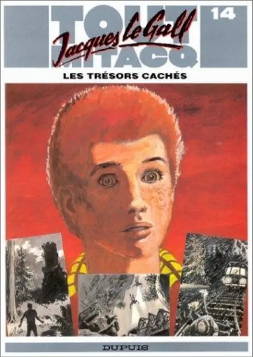 Couverture de l'album Jacques Le Gall, les trésors cachés