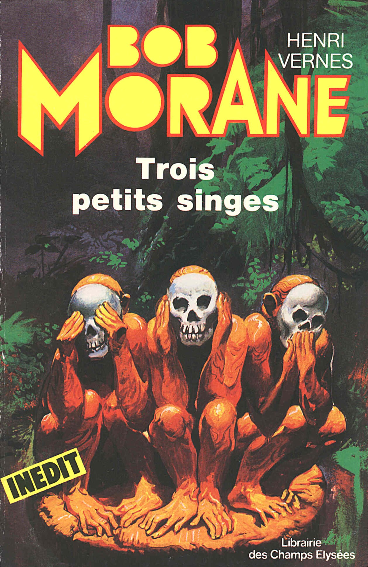 Couverture de l'album Trois petits singes Champs Elysées