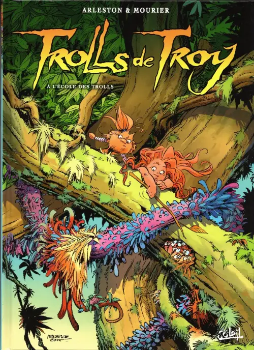 Consulter les informations sur la BD  l'école des Trolls