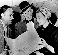 Avec Charles Walters et Grace Kelly (1956)