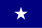 Le Bonnie Blue Flag, hissé en janvier 1861 sur le capitole de l’État.