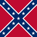 Drapeau des États confédérés (1861-1865).