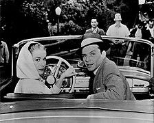 Avec Grace Kelly dans le film Haute Société (1956)