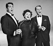 À la télévision avec Dean Martin et Judy Garland (1962)