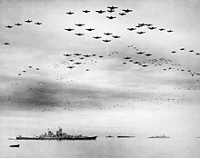Démonstration de force pour la reddition officielle de l'empire du Japon le 2 septembre 1945