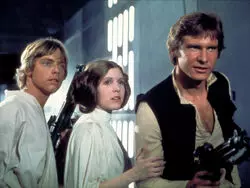 Luke, Leia, et Han