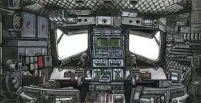 Vue cockpit ATST