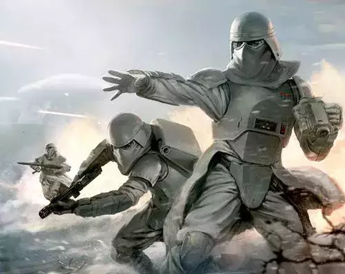 Soldat de Choc : Snowtrooper - Les Snowtroopers sont des soldats de choc de l'Empire Galactique spécialisés dans les opérations en milieu polaire. Soldat de Choc : Snowtrooper - Les Snowtroopers sont des soldats de choc de l'Empire Galactique spécialisés dans les opérations en milieu polaire.