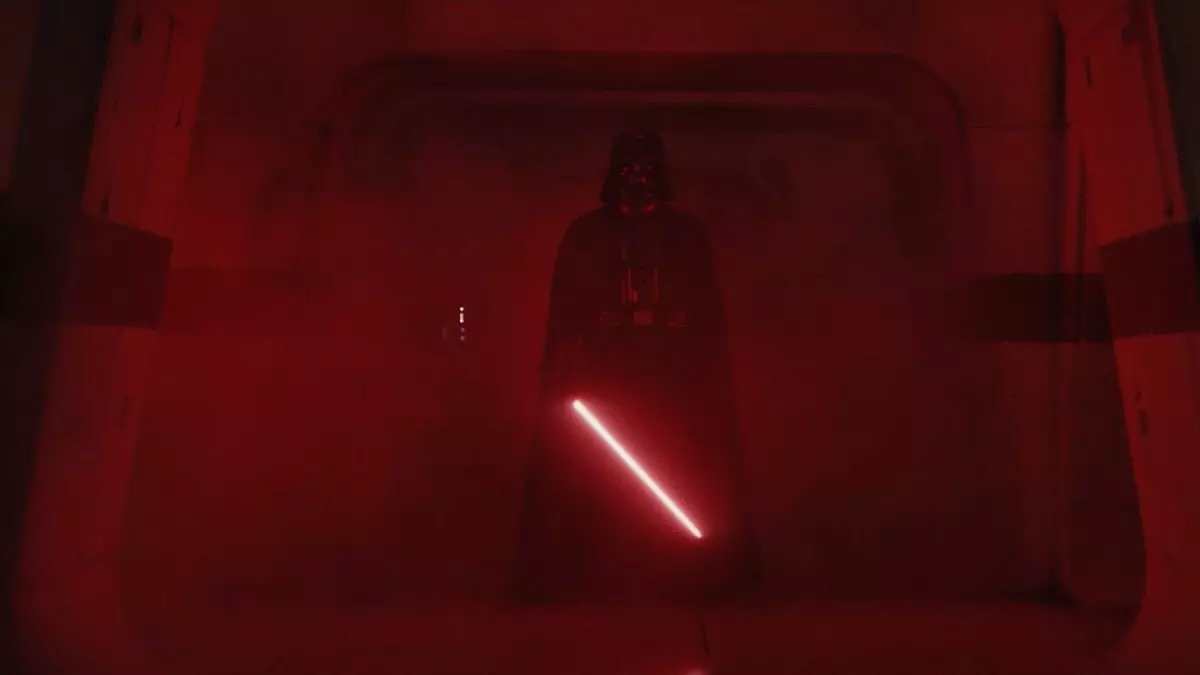 Dark Vador se préparant à attaquer les forces rebelles