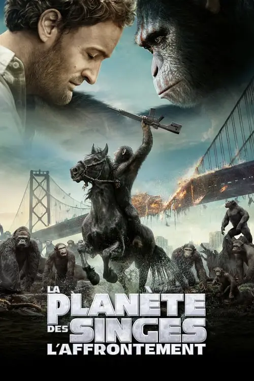 Couverture de l'album La Planète des singes : L'affrontement
