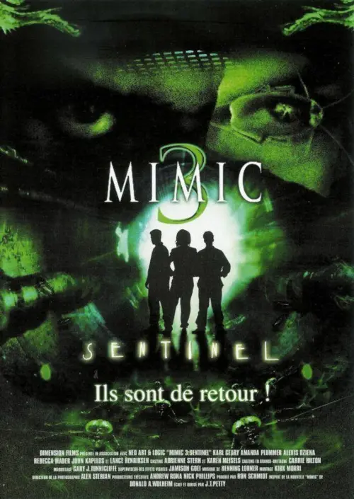 Couverture de l'album Mimic 3, Sentinel