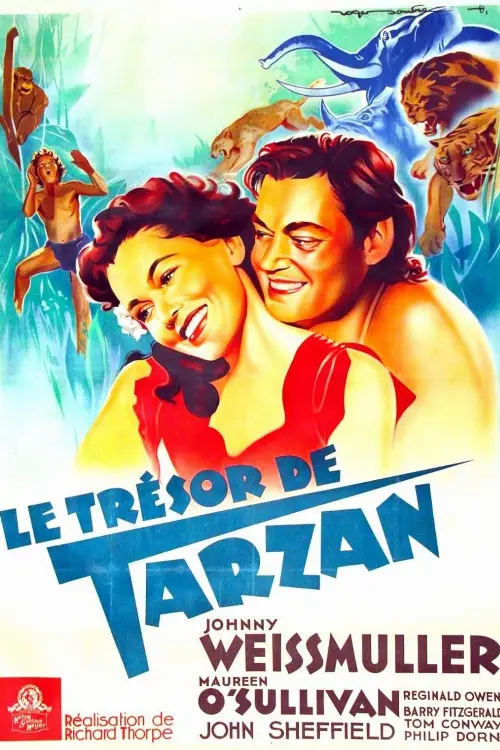 Couverture de l'album Le Trésor de Tarzan