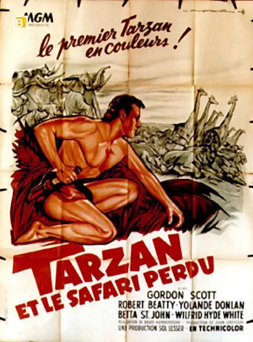 Couverture de l'album Tarzan et le Safari perdu