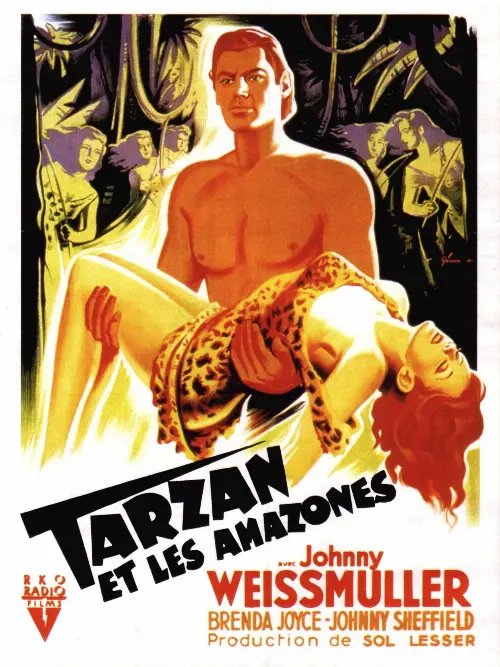 Couverture de l'album Tarzan et les Amazones