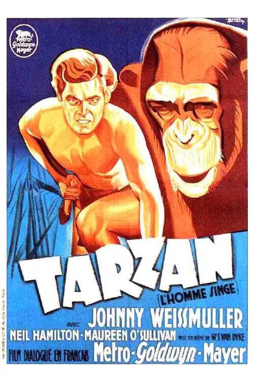 Couverture de l'album Tarzan, l'homme singe