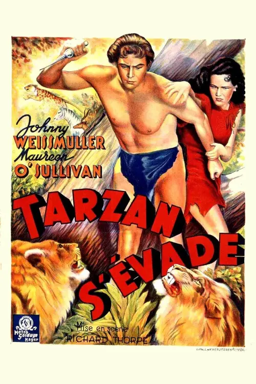 Couverture de l'album Tarzan s'évade