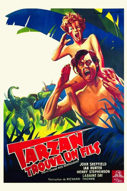 Couverture de l'album Tarzan trouve un fils