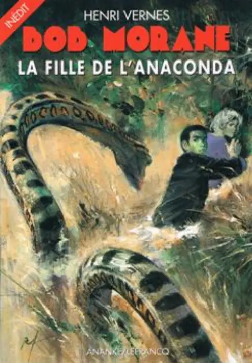 Couverture de l'album La fille de l’anaconda