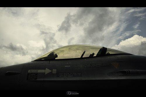 Lockheed Martin F-16AM/BM Fighting Falcon cockpit