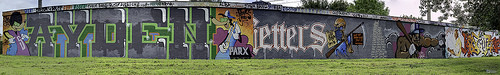 Fléron, wall painting panorama 2011_09_18_155427