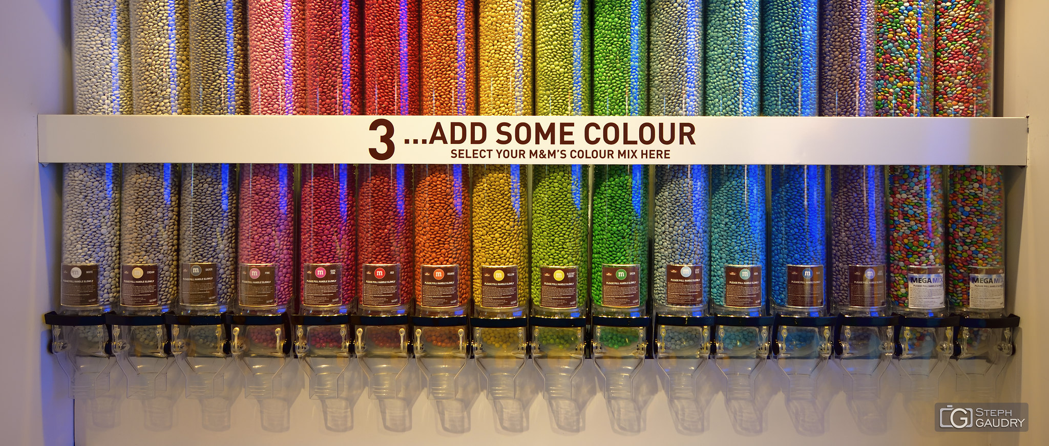 Add some colour with M&M's colour mix [Click to start slideshow]